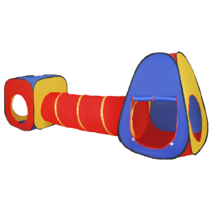 Dětský stan s tunelem
